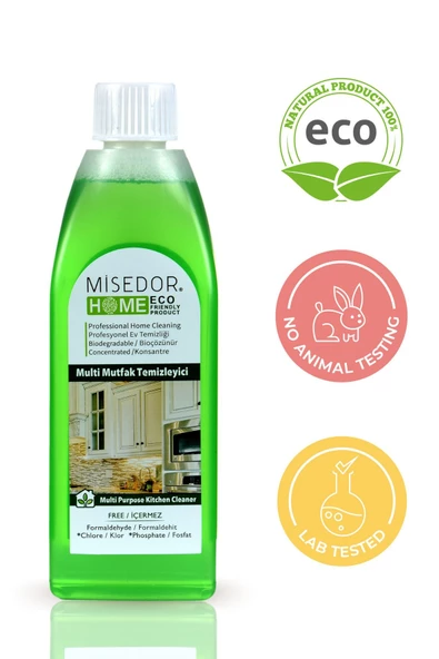 MİSEDOR Doğal Mutfak Temizleyici 400 ml