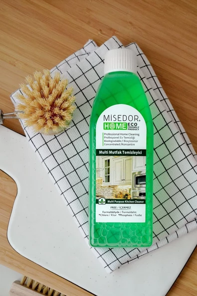 MİSEDOR 3 Lü Set Doğal Mutfak Temizleyici 400 ml - 4