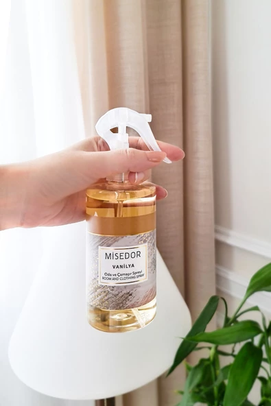 MİSEDOR 2 Li Set Gül Bahçesi Ve Vanilya Oda Kokusu Ve Çamaşır Spreyi 330 ml - 4