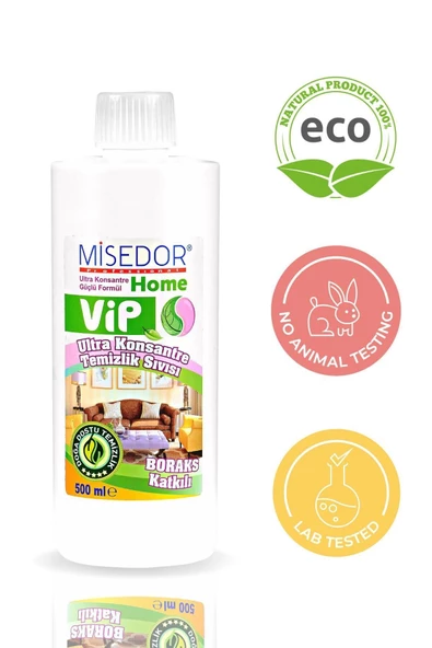 MİSEDOR Vip Doğal Genel Temizlik Sıvısı 500 Ml