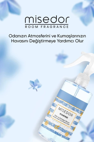 MİSEDOR 2 Li Set Marine Oda Kokusu Ve Çamaşır Parfümü 330 ml - 3