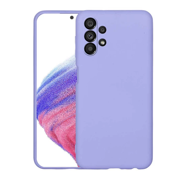 zore Galaxy A23 Kılıf Zore Mara Lansman Kapak-Lila