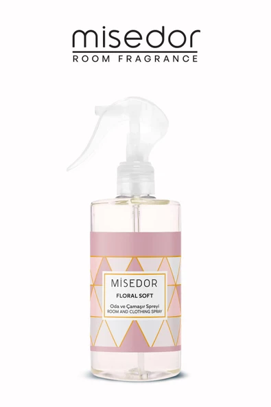 MİSEDOR Floral Soft Pudra Oda Kokusu Ve Çamaşır Parfümü 330 ml - 2