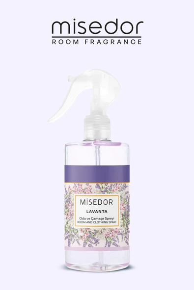 MİSEDOR 2'li Set Lavanta Oda Kokusu Ve Çamaşır Parfümü 330 ml - 2