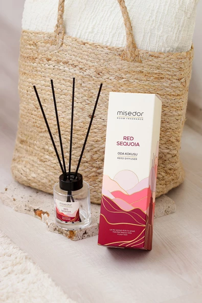 MİSEDOR Red Sequoia Çubuklu Oda Kokusu 120 ml