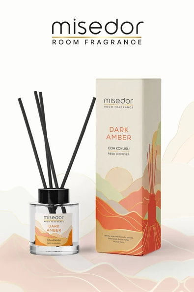 MİSEDOR Dark Amber Çubuklu Oda Kokusu 120 ml - 3