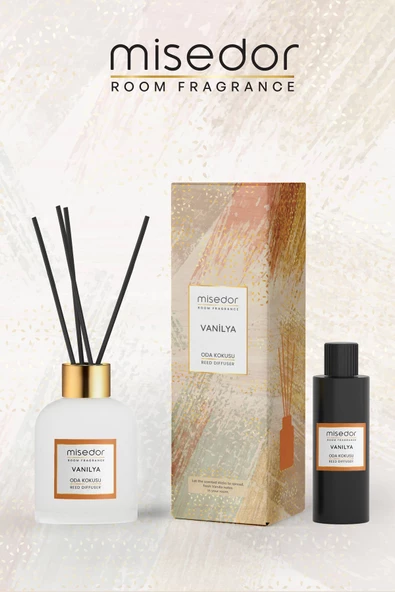 MİSEDOR Vanilya Çubuklu Oda Kokusu 120 ml - 3