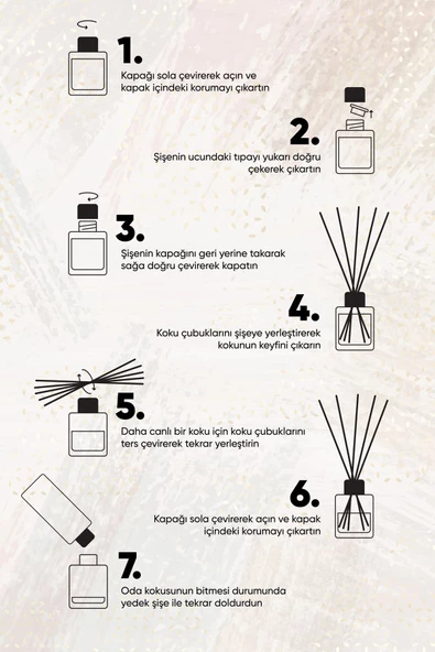 MİSEDOR Vanilya Çubuklu Oda Kokusu 120 ml - 5