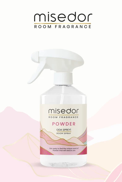 MİSEDOR Powder Oda Kokusu Ve Çamaşır Spreyi 500 ml - 3