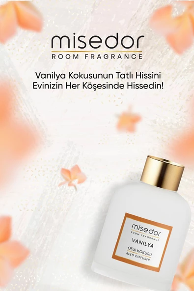 MİSEDOR Vanilya Çubuklu Oda Kokusu 120 ml - 4