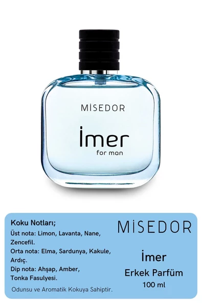 MİSEDOR Imer Edp 100 ml Erkek Parfüm - 2
