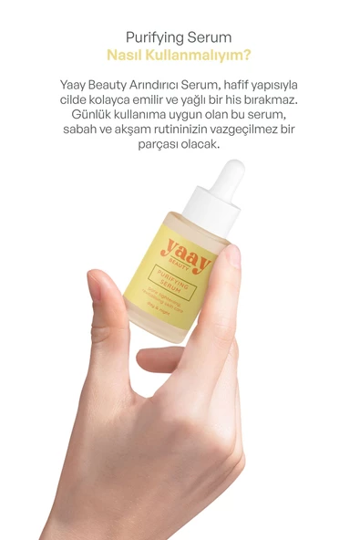 YAAY BEAUTY Purifying Arındırıcı Serum 30 ml - 2