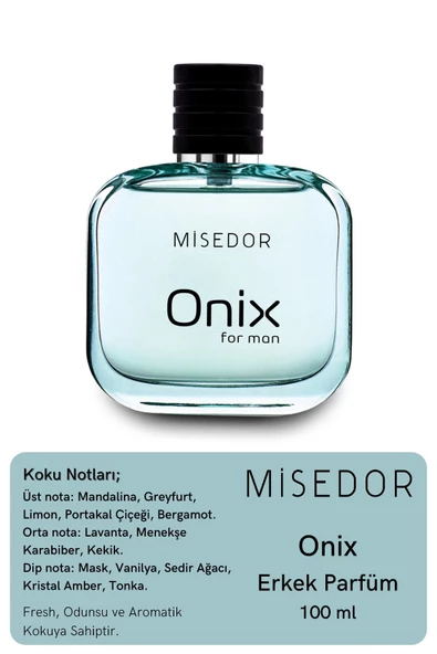 MİSEDOR Onix Edp 100 Ml Erkek Parfüm - 4