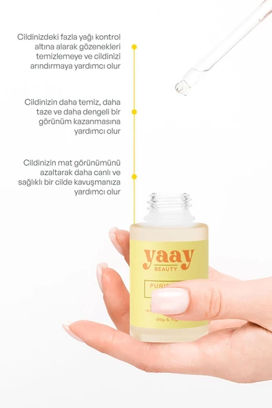 YAAY BEAUTY Purifying Arındırıcı Serum 30 ml - 5