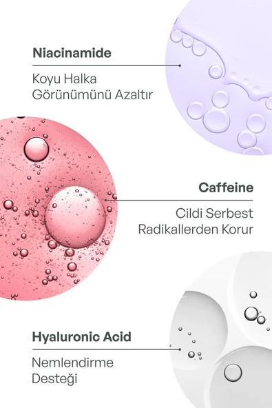 YAAY BEAUTY Eye Contour Care Serum Anti Aging Göz Çevresi Serumu 30 ml - 2