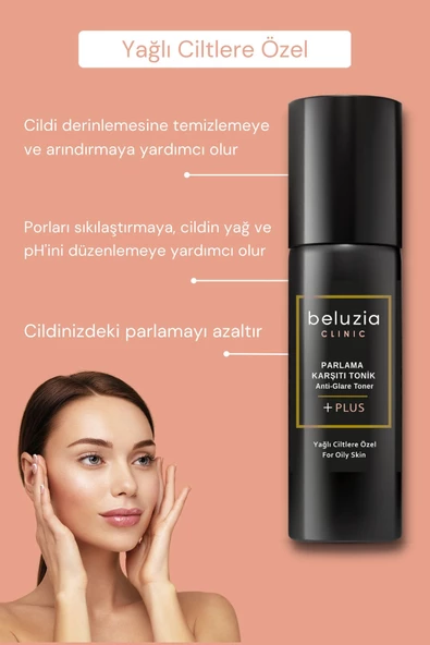 BELUZİA Clinic Yağlı Ciltlere Özel Parlama Karşıtı Tonik 150 Ml - 2