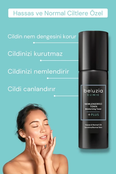 BELUZİA Clinic Hassas Ve Normal Ciltlere Özel Nemlendirici Tonik 150 Ml - 3