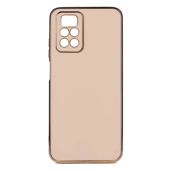 zore Xiaomi Redmi Note 11 Pro 5G Kılıf Zore Bark Kapak-Rose Gold