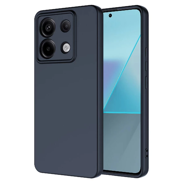 zore Xiaomi Redmi Note 13 Pro 5G Kılıf Zore Mara Lansman Kapak-Siyah