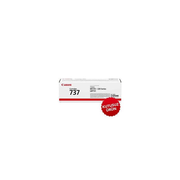 Canon CRG-737 Siyah Toner Orijinal