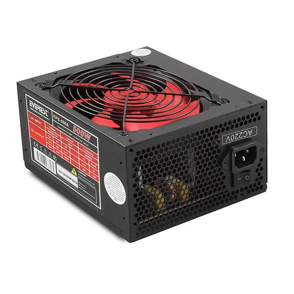 Everest Eps-500A 500W 12Cm Fan Sıyah Guc Kaynagı ürün görseli 1