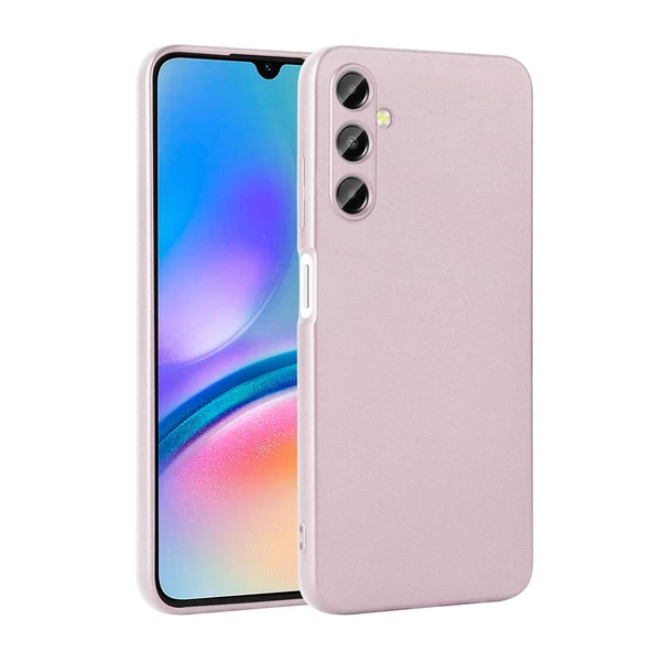 zore Galaxy A05S Kılıf Zore Premier Silikon Kapak-Rose Gold