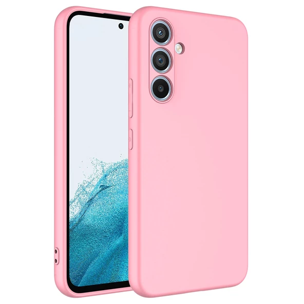 zore Galaxy A24 Kılıf Zore Mara Lansman Kapak-Pembe