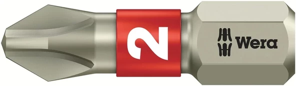 Wera 3851/1 TS Paslanmaz Ph/Yıldız 2x25mm Bits 05071011001