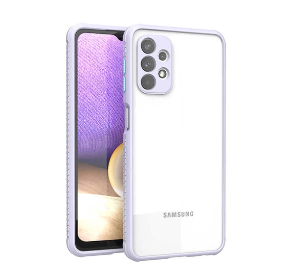 zore Galaxy A32 4G Kılıf ​​Zore Kaff Kapak-Mor