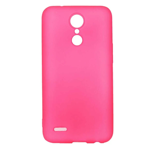 zore LG K8 Kılıf Zore Premier Silikon Kapak-Pembe