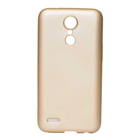 zore LG K8 Kılıf Zore Premier Silikon Kapak-Gold