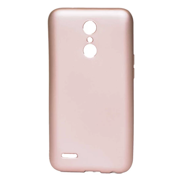 zore LG K8 Kılıf Zore Premier Silikon Kapak-Rose Gold