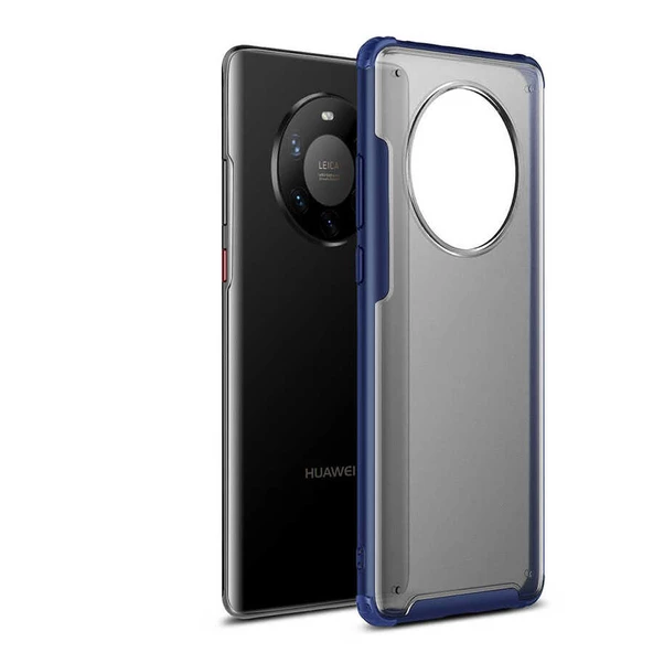 zore Huawei Mate 40 Pro Kılıf Zore Volks Kapak-Lacivert