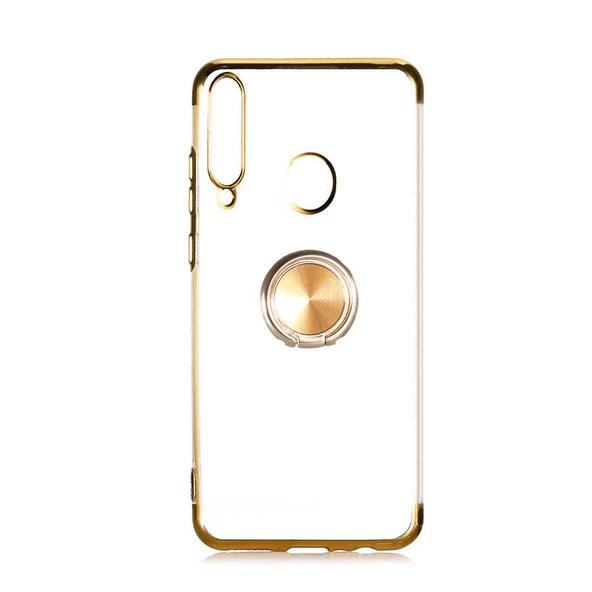 zore Galaxy M30 Kılıf Zore Gess Silikon-Gold