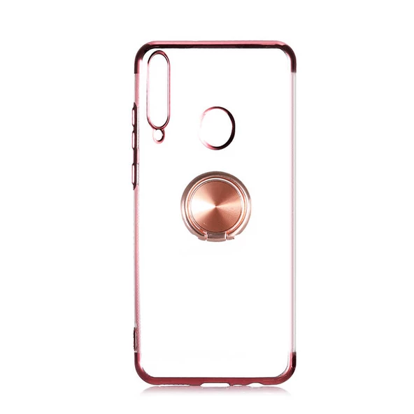 zore Galaxy M30 Kılıf Zore Gess Silikon-Rose Gold