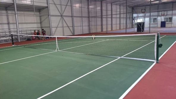 Adelinspor TE-2 Mapalı Tenis Direği ve Gold Tenis Filesi Seti - 3