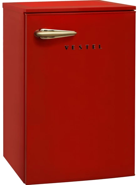 Vestel Retro SB14301 Kırmızı Mini Buzdolabı - 2