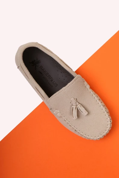 Çocuk Taba Yumuşak Loafer Ayakkabı - 10