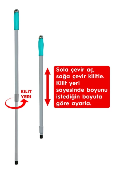 SMARTER MAGIC YEDEK MOP 3 ADET PASPAS TEMİZLİK SETİ MANDALLI YER YÜZEY TEMİZLİK HAVLUSU BEZİ UYUMLU - 3