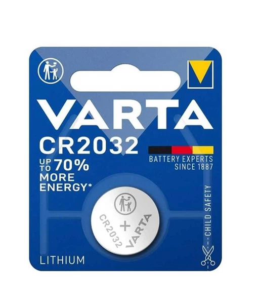 Varta CR2032 3v Lityum Pil Tekli Ambalaj