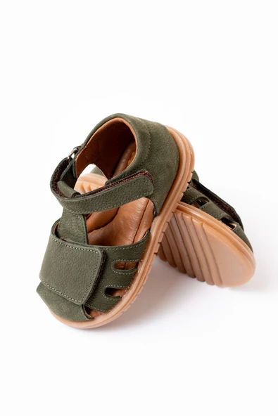İlkadım - Bebek Hakiki Deri Ortopedik Sandalet - 3