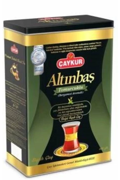 Çaykur Altınbaş Tomurcuklu Çay 400 Gr Teneke Kutu X 4 Adet