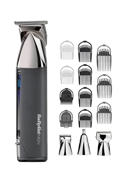 Babyliss Babyliss Super X Metal 14 Başlıklı Lityum Yüz Ve Vücut Traş Makinesi Mt996e