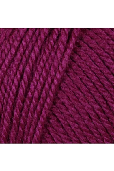 1 Adet Dora El Örgü İpi Yünü 100 gr 103 Mürdüm - Resim 2
