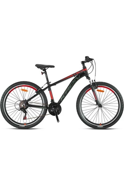 XC 75 - 27.5" MTB - 17' - 21 Vites - V.B. - Siyah-Kırmızı/Füme