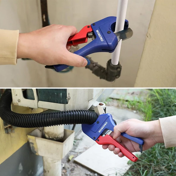 Workpro Wp301006 42Mm Profesyonel Pprc Plastik Boru Kesme Makası - 11