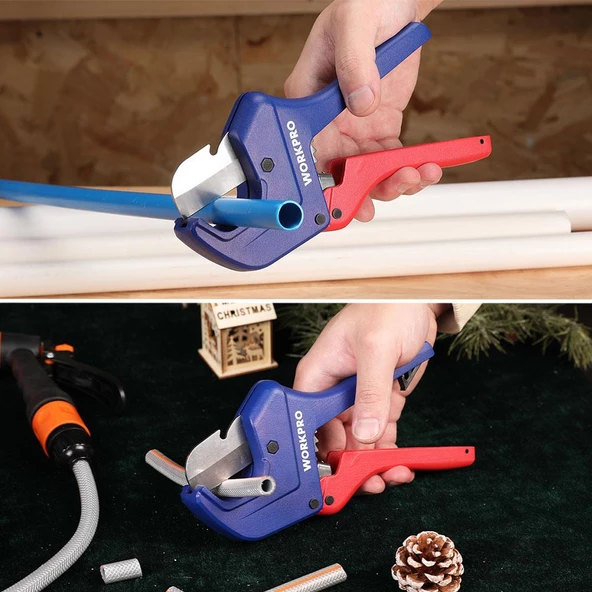 Workpro Wp301006 42Mm Profesyonel Pprc Plastik Boru Kesme Makası - 10