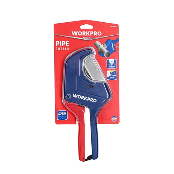 WORKPRO WP301007 60.5mm Profesyonel PPRC Plastik Boru Kesme Makası - 12