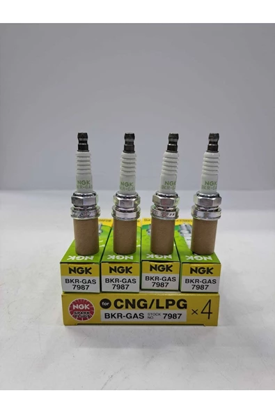 NGK Buji Takım 4'lü Bkr-gas/01 Bkr6es Bkr5es-11 Bkr5e (lpgli Araçlar Için) 96130723 7987 takım