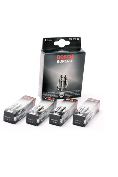 Bosch Süper 4 Ateşleme Bujisi Wr91x 4 Tırnak 4 Adet 1 Takımdır